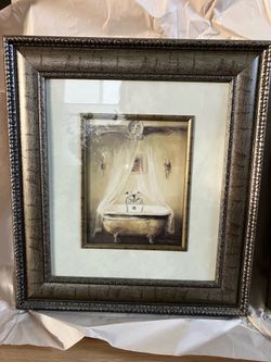 Set of 2 framed pictures