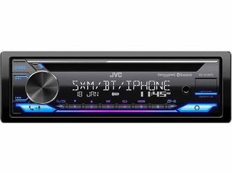 Pre-Owned Single Din JVC KD-T910BTS Bluetooth - USB - Auxiliary Input - CD Car Radio Receiver Tested & Works