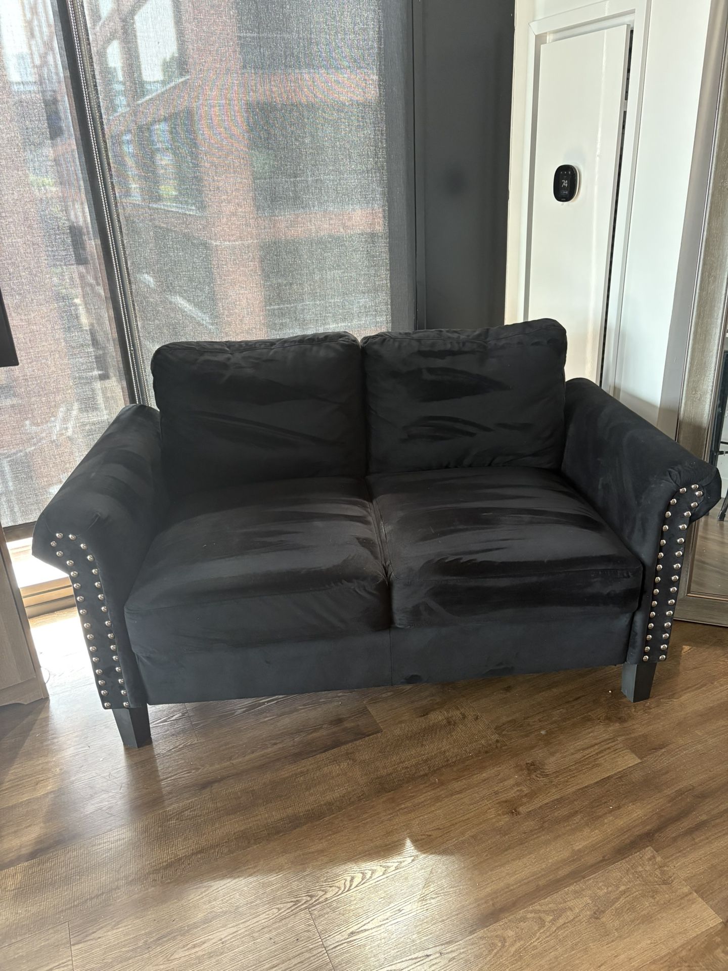 Classic Furniture Loveseat / Couch in Black