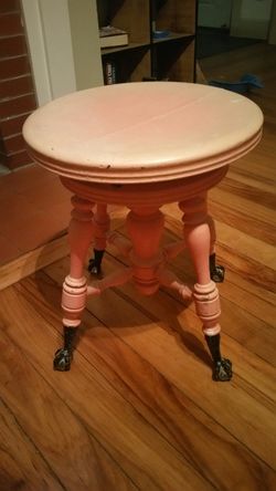 Antique Piano stool