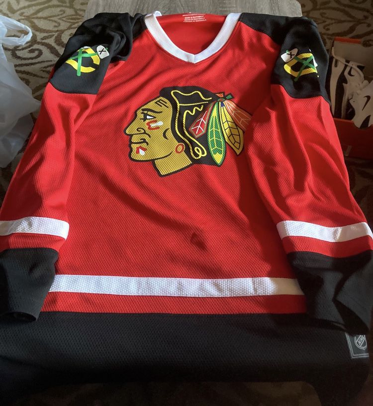 NHL Chicago Black Hawks Hockey Jersey size XL
