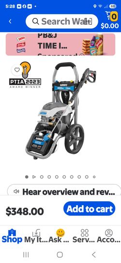 New electric pressure washer