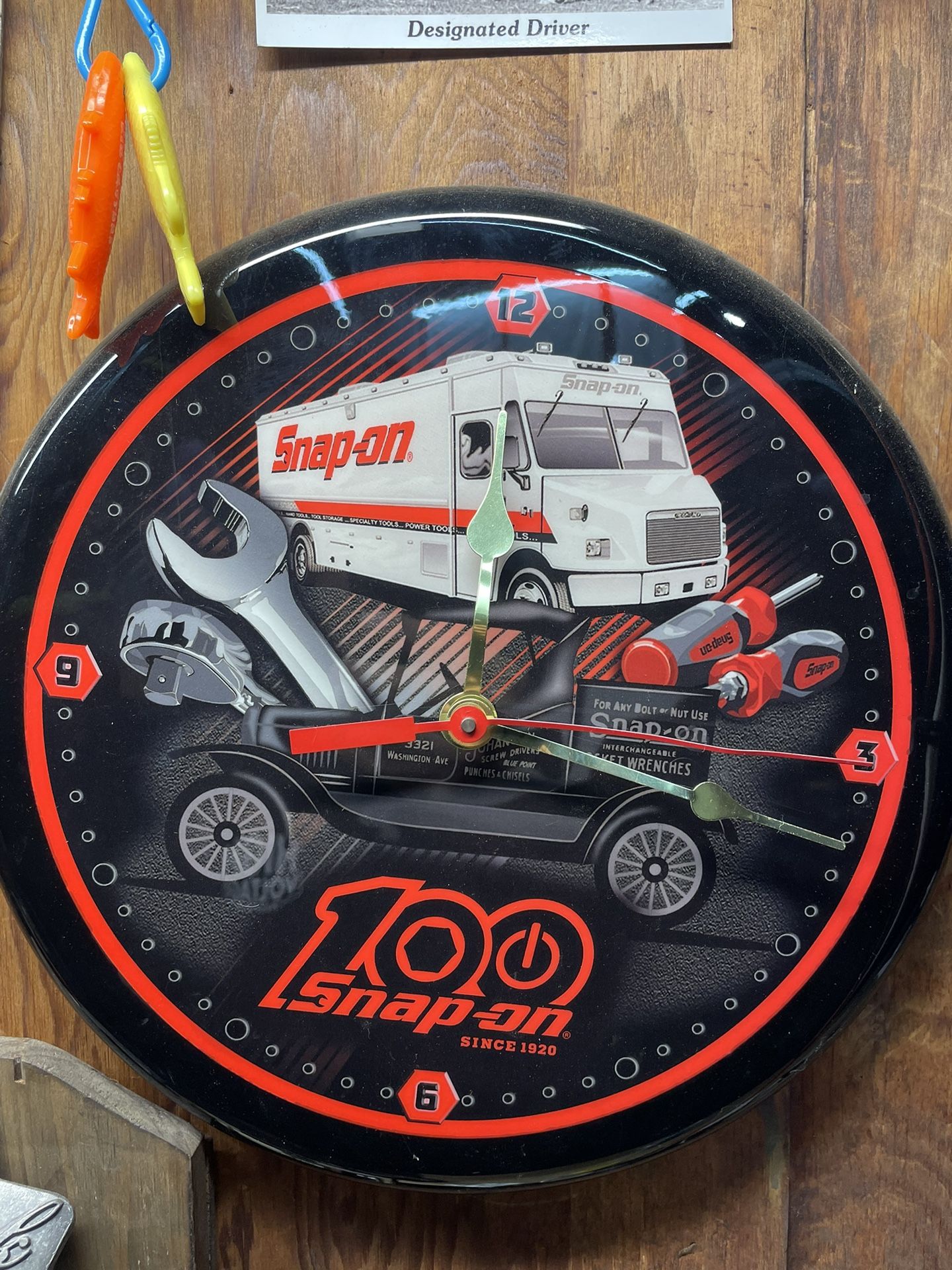 Snap On Tools Clock