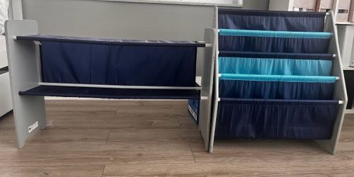 Kids Toy Organizer And Book Shelf