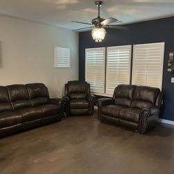 6 Month Used 3 Piece Couch Set
