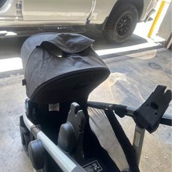 Double Stroller With Car seat Insert 