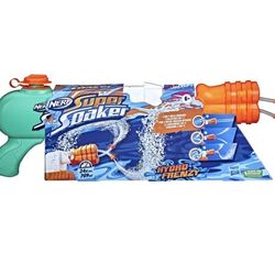 Nerf Super Soaker Hydro Frenzy Kids Toy Outdoor Water Blaster For Outside and Summer Games Ages 6 and Up