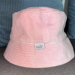 Pink Puma Bucket Hat Y2K Style