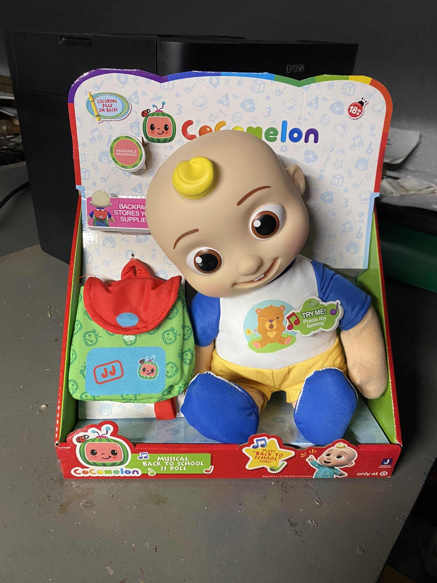 Cocomelon Back To School Plush Doll