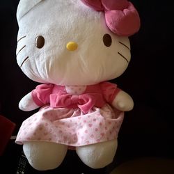 Large Hello Kitty Plush