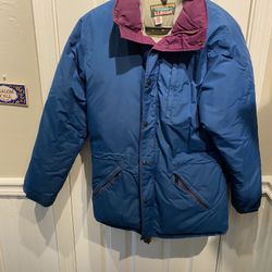 Adult Medium LL Bean Goose Down Parka
