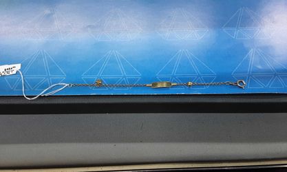 ID Bracelet - Yellow Gold 18k (.750) 2.5 grams 6 inch