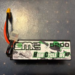HCL-HP 14.8V-5200mAh-150C pack.  Hardcase 4s LiPo Battery 