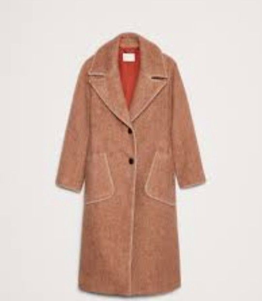 Fuzzy Itwool-blend Top Coast