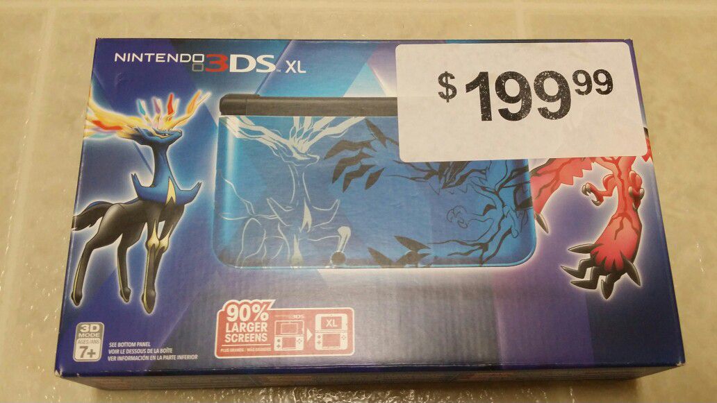 Nintendo 3ds Pokémon X and Y limited Edition Box and Manual, No
