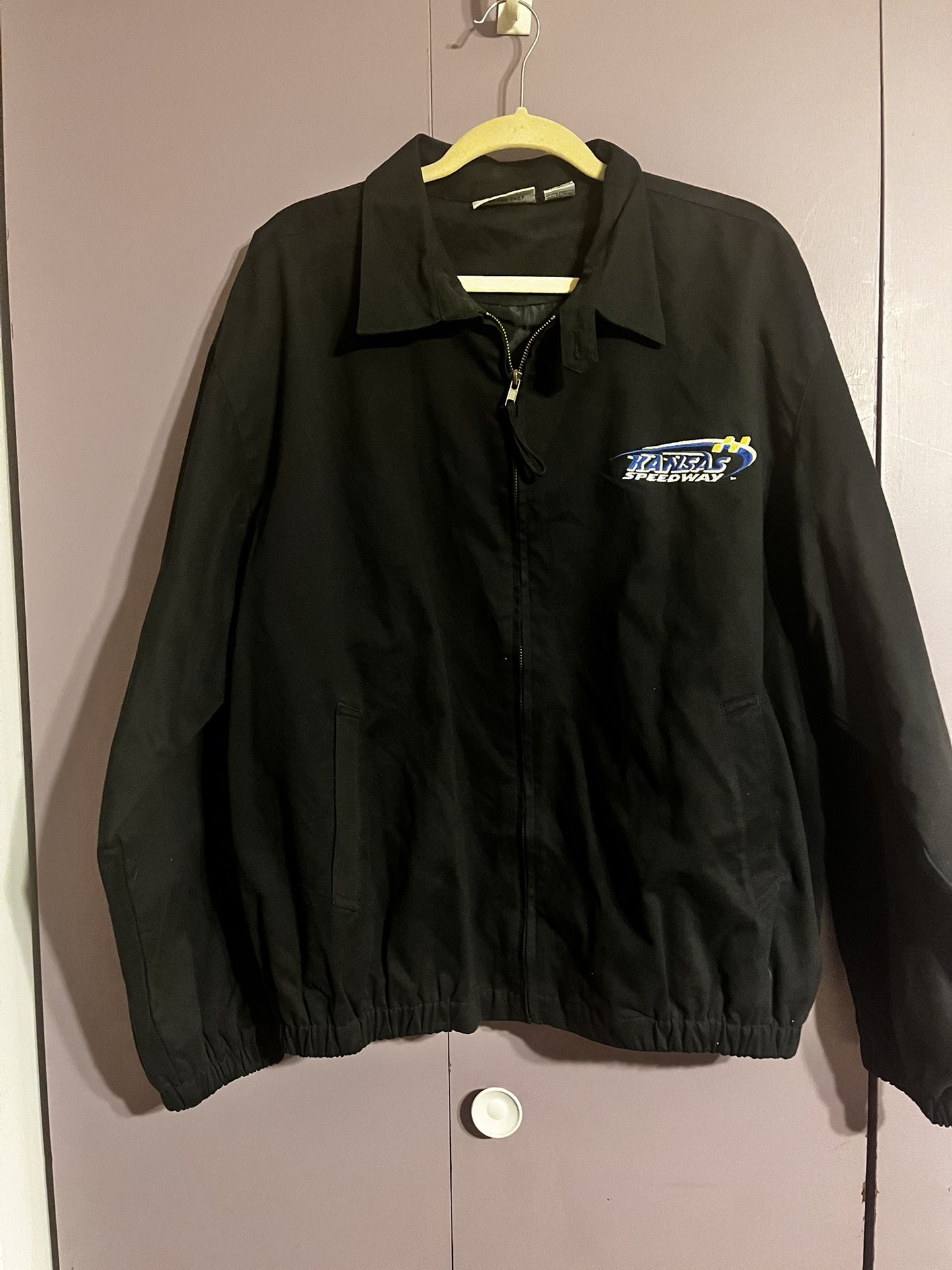 Mens Vintage ISC Kansas Speedway Jacket