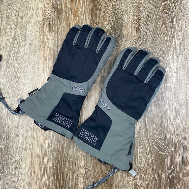 Like New* Outdoor Research Gore-Tex gloves* men's large* removable inner gloves