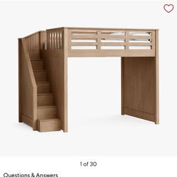 Pottery Barn Full Size Kids Loft Bed