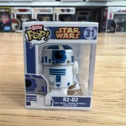 BITTY R2-D2 1" Funko Pop #31 Star Wars Movies Disney Droids Episode IV New Hope