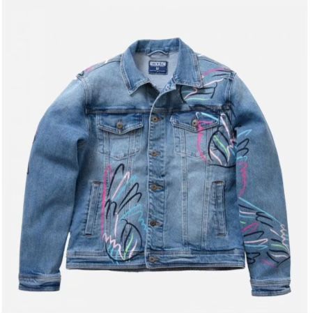 Staple Light Stone Wash Jean Jacket