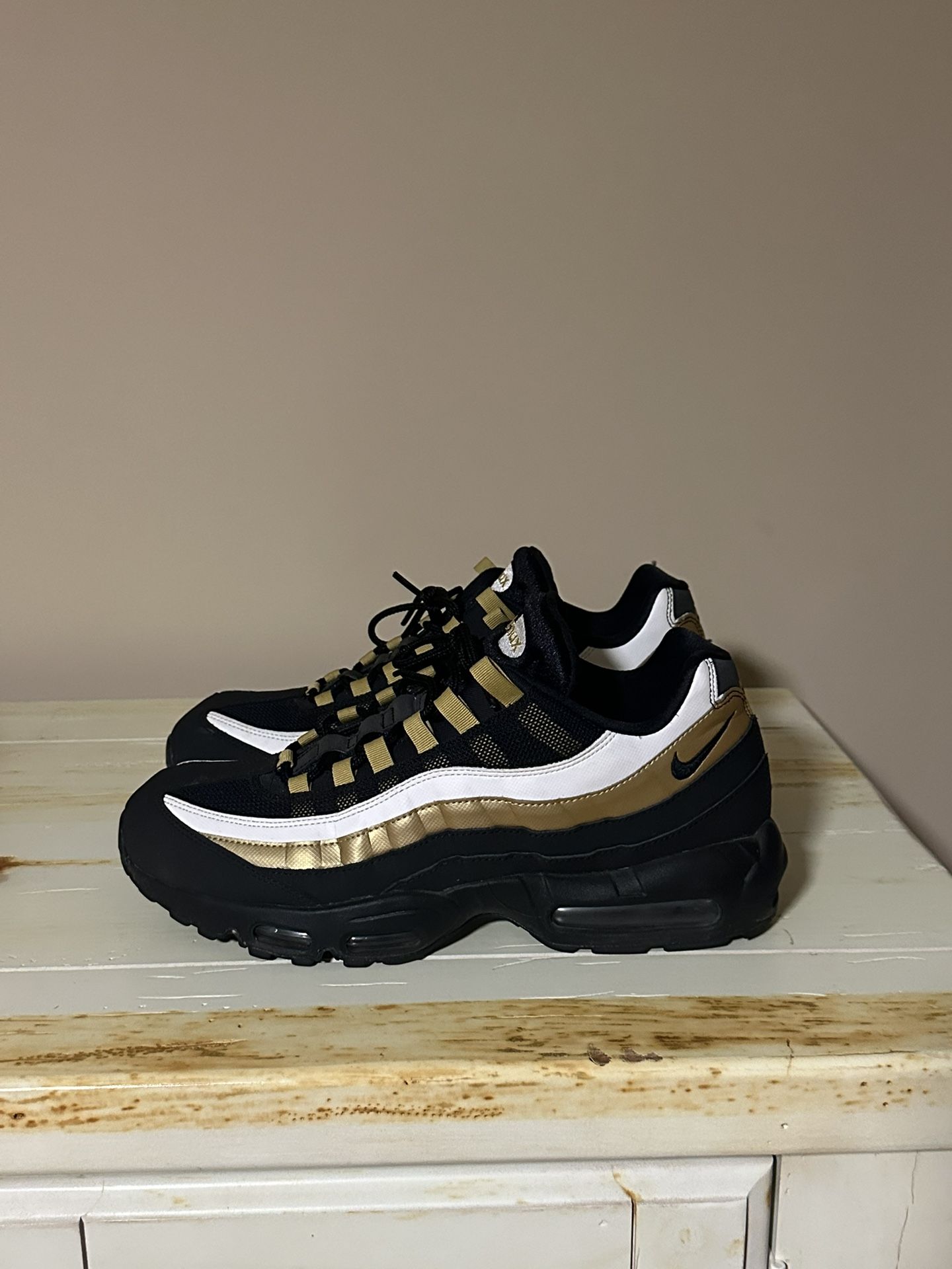Black Gold Air Max 95 Size 13