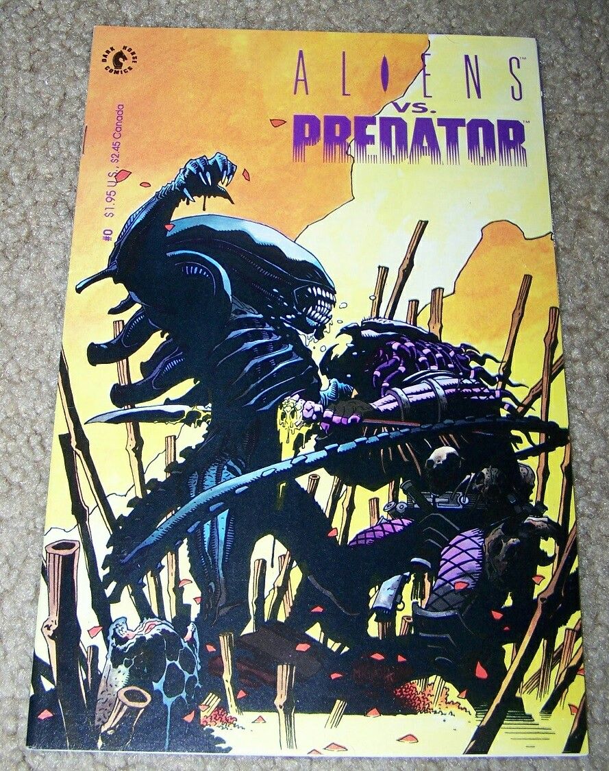 Aliens and Predator Comic Book Set