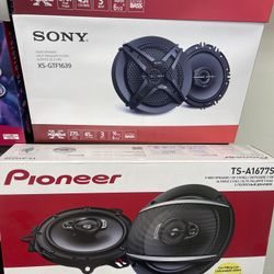 Sony 6.5” Car Door Speakers 