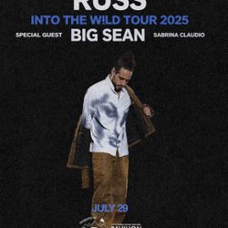 Russ / Big Sean 7/29  Woodlands Pavilion 