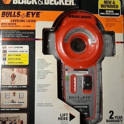 Black & Decker BULLSEYE Leveling Laser w/ sensor