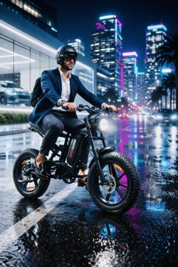 🔥 Electric Bike –  ⚡ Fat Tire All-Terrain BRAND NEW e-bike