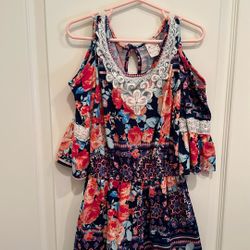 Girls Romper Dress Size 7/8