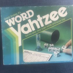 Yahtzee Word Game—Old Favorite!