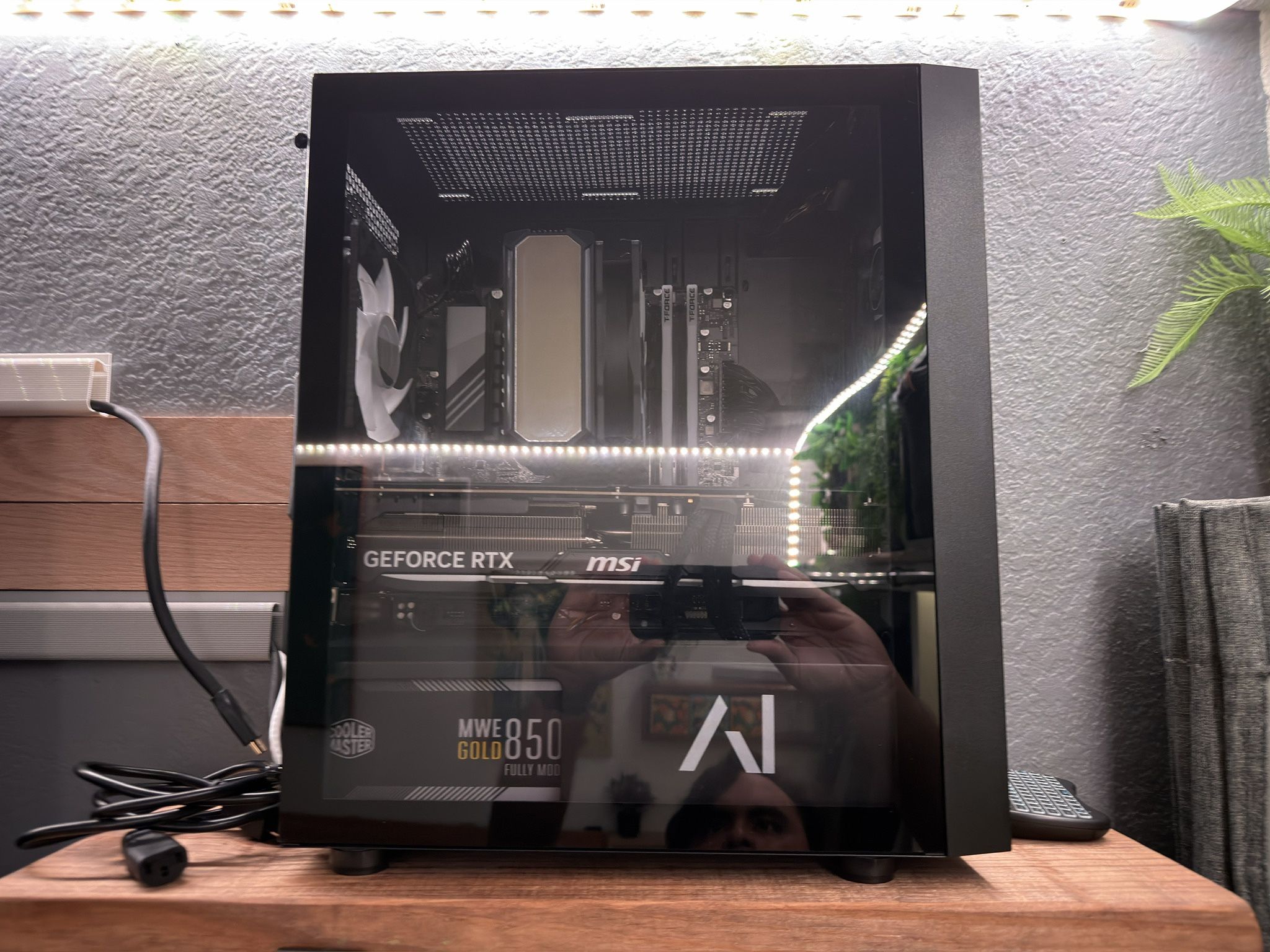 Custom Gaming Desktop PC Ryzen 7 7800X3D and Nvidia RTX 4080 Super