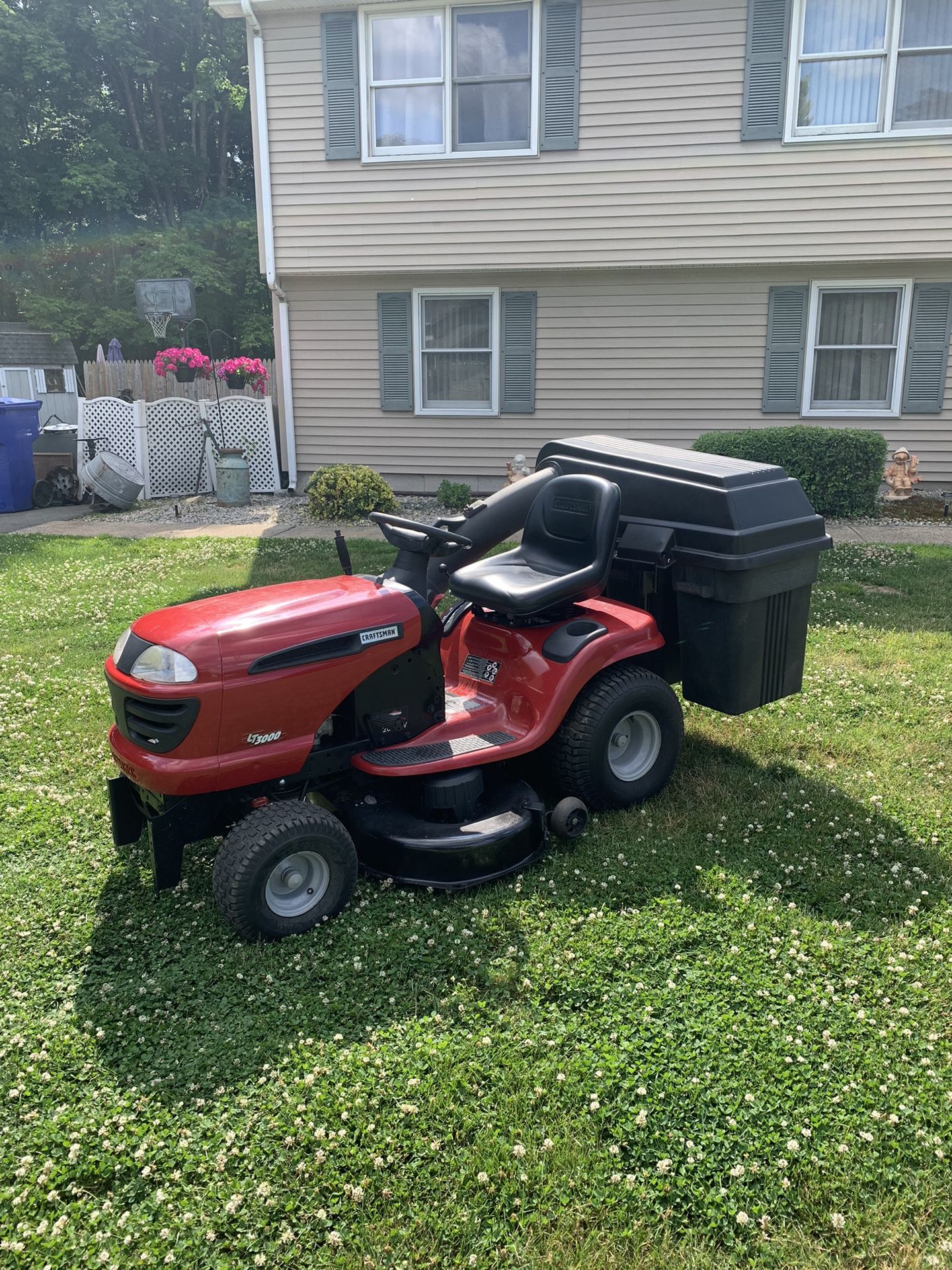 Craftsman lt3000 riding lawn mower sale