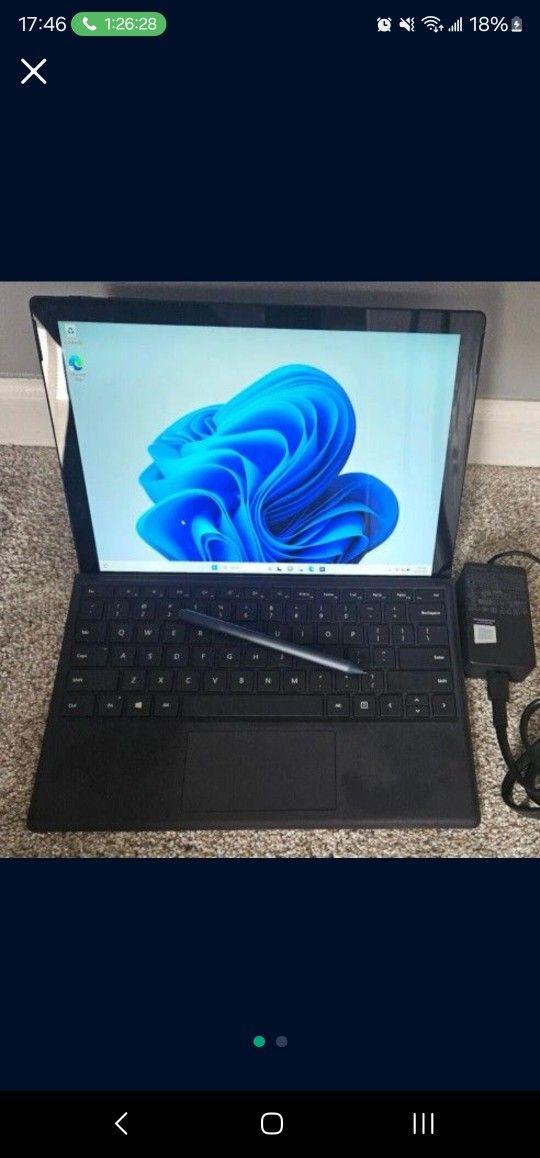 Microsoft Surface Pro 7 Core i7 / 16GB RAM / 256GB Wi-Fi Only Matte Black