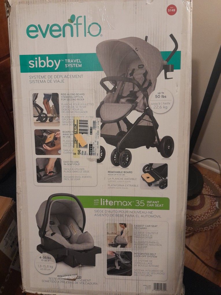 New Evenflow Stroller And Carseat