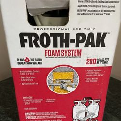 Froth Pak - Spray Foam - New - Complete kit