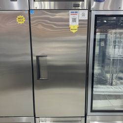 1 Door Stainless Steel Refrigerator
