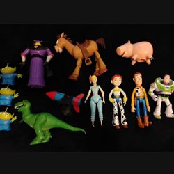 TOY STORY ACTION FIGURE LOT!! DISNEY PIXAR