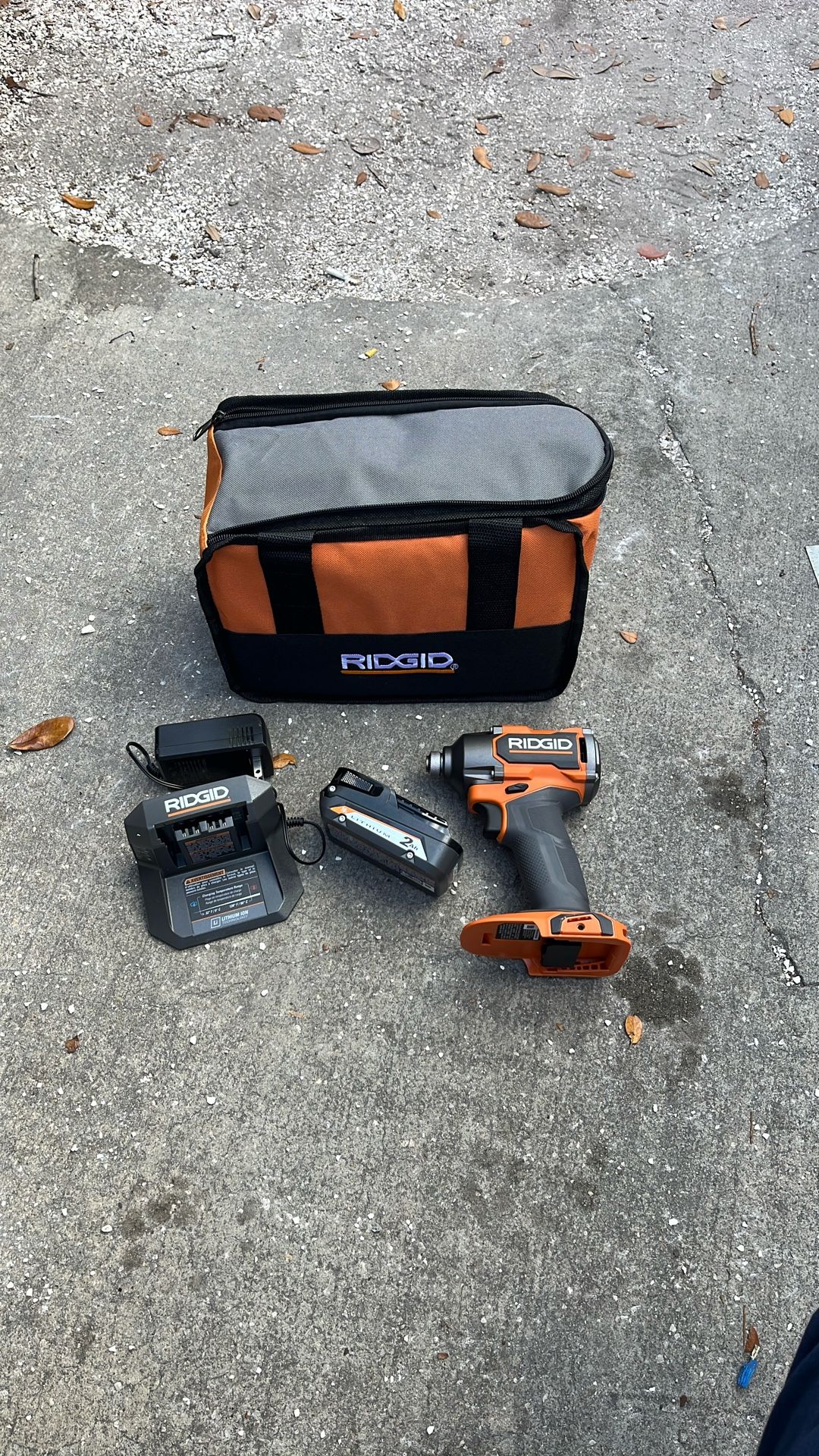 NEW Ridgid Impact Drill Brushless 18v