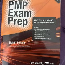 Rita Mulcahy's PMP Exam Prep 8th Edition Project Management Professional Exam