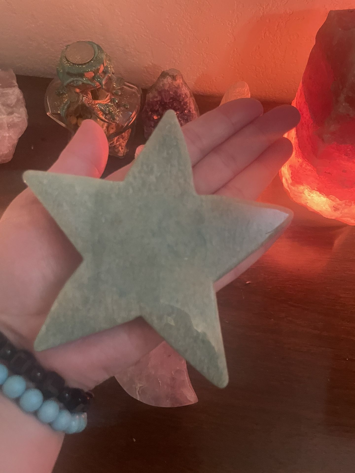 Green Aventurine Crystal Star ⭐️ $25