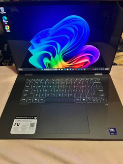 HP - OmniBook X Flip - 16" 3K OLED Touch-Screen Laptop - Intel Core Ultra 9 288V 2024 - 32GB Memory - 2TB SSD - Copilot+ PC - Eclipse Gray