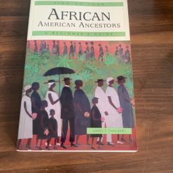 African American Ancestors Book