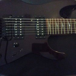 ESP LTD M-207 7 String guitar. 