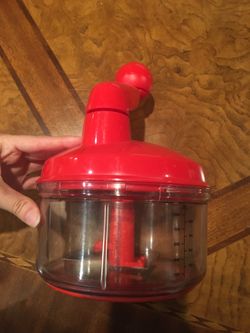 Tupperware manual food processor