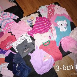 Baby Girl 3-6 Month Clothes Bundle #2