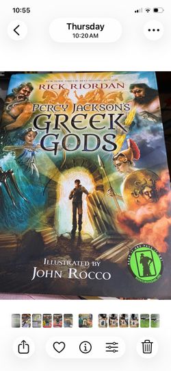 Greek gods book