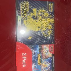 Surging Sparks 2-Pack Trainer Box and Booster Bundle