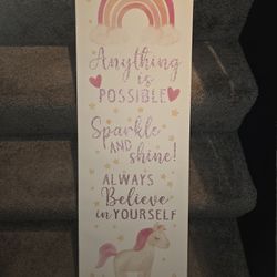 Motivational wall art